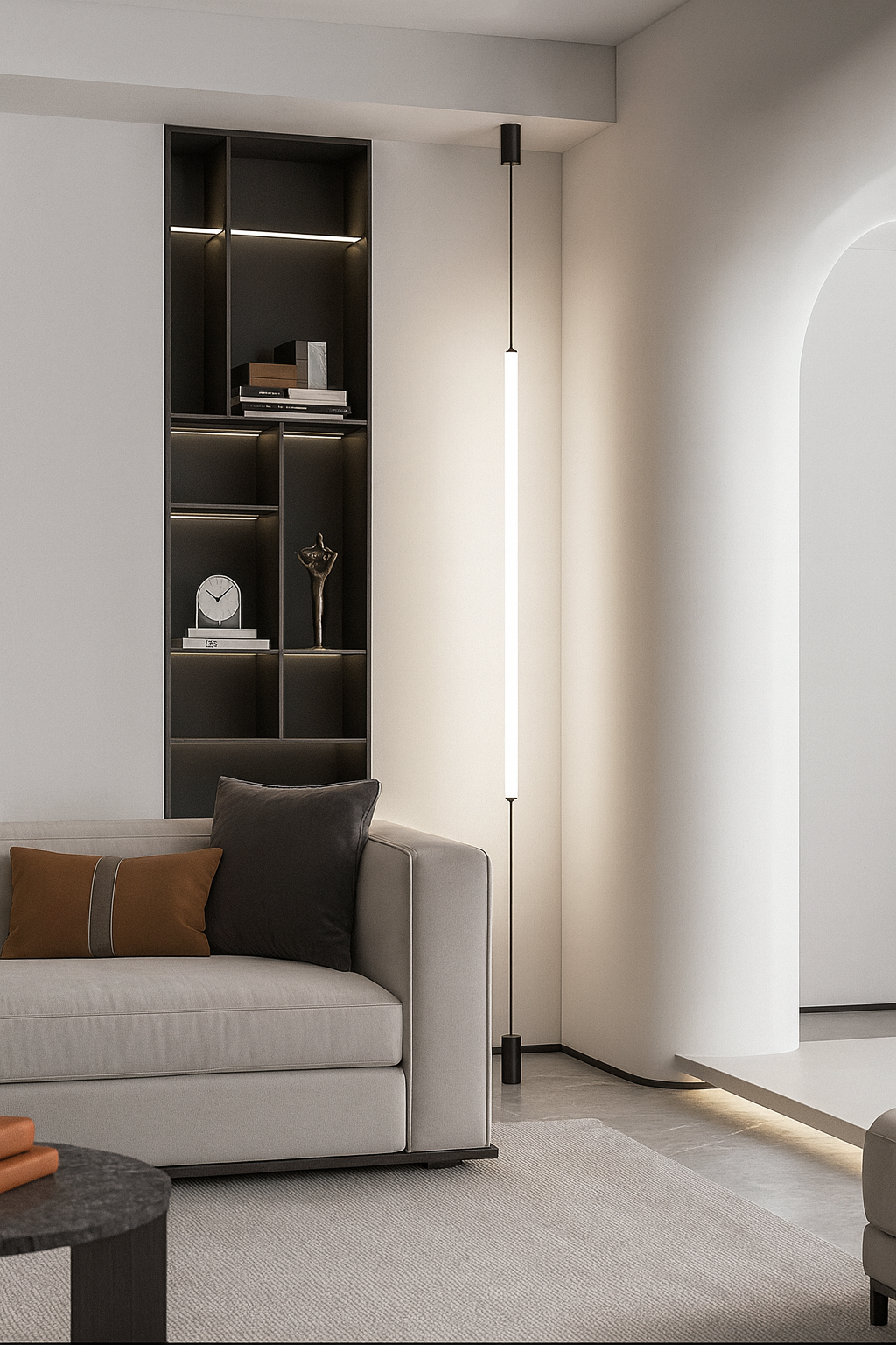 KAORE | INTELLIGENTE TOTEM-TISCHLAMPE